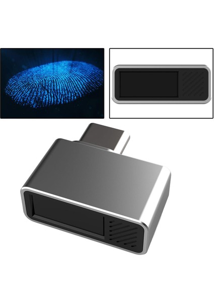 USB Parmak Izi Okuyucu Tarayıcı Biyometrik 360 ° Windows 7/10 / 11HELLO Için Dokunma