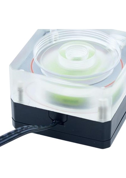 Cpu Su Soğutucu Pompa 500L / H Pwm Hız Kontrolü Sessiz Soğutma Sistemleri Pc Için
