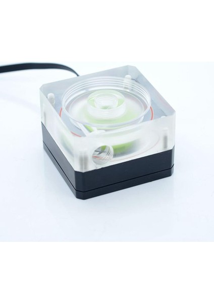 Cpu Su Soğutucu Pompa 500L / H Pwm Hız Kontrolü Sessiz Soğutma Sistemleri Pc Için