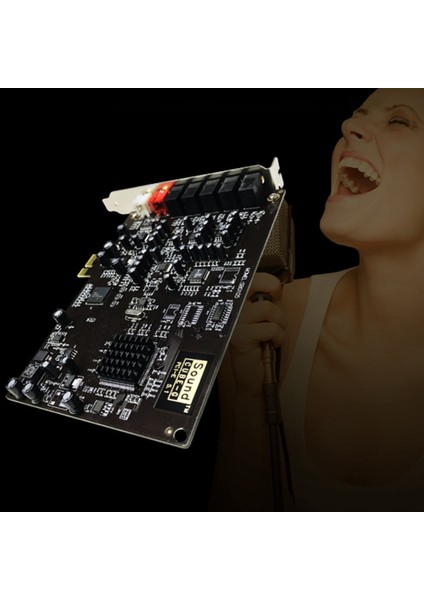 5.1 Pcı-E Gigabit Ethernet Bilgisayarlar Için Yaratıcı Ses Blaster Ses Kartı modelleri