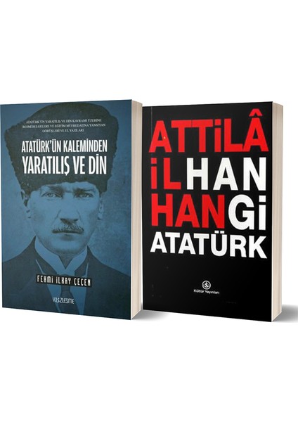 Atatürk’ün Kaleminden Yaratılış ve Din - Hangi Atatürk 2 Kitap Set