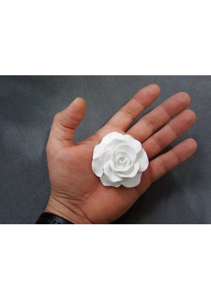 3 Boyutlu 6,5cm Gül Çiçek Silikon Kalıp K-960 modelleri