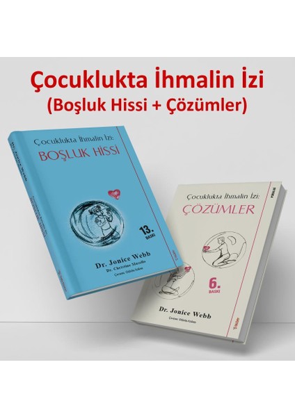 Çocuklukta İhmalin İzi - Boşluk Hissi ve Çözümler 2 Kitap Set