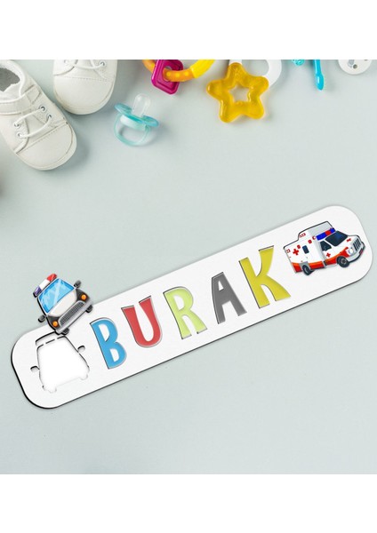 Toys Çocuklara Özel Isimli Ahşap Eğitici Yapboz Puzzle-1