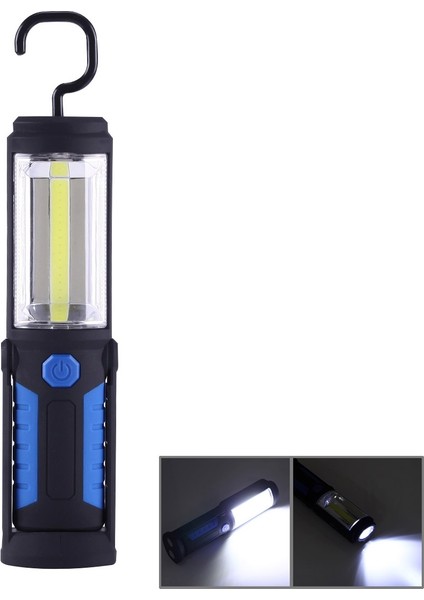 PR5W-1 5 W Cob + 1W F8 Beyaz Işık LED Torch Iş Işığı(Yurt Dışından)