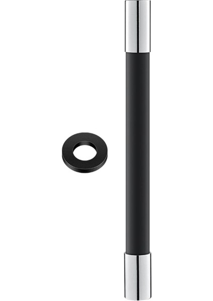 360 ° Mutfak Lavabo Dokunun Genişletici Uzatma Tüpü Lavabo Hortumu Aksesuarları 50 cm Siyah (Yurt Dışından) fiyatları