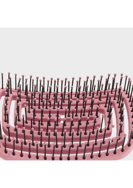 Sapıntı Saç Fırçası Saç Detangling Havalandırmalı Saç Fırçası Kuaförlük Berber Pembe Için Baoblaze