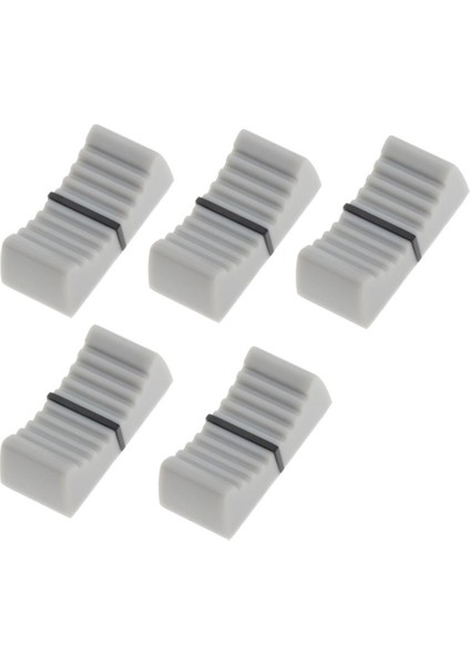5 Adet 4mm Fader Topuzu Mikser Danışma Slider Potansiyometre Kontrol Kırmızı( Yurt Dışından)(Yurt Dışından)