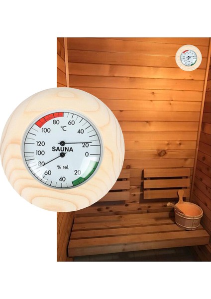 Duvar Asılı Ahşap Dijital Sauna Termometre Higrometre Sauna Odası Aksesuar (Yurt Dışından) modelleri