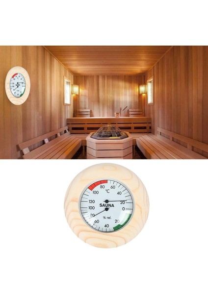Duvar Asılı Ahşap Dijital Sauna Termometre Higrometre Sauna Odası Aksesuar (Yurt Dışından) fırsatları