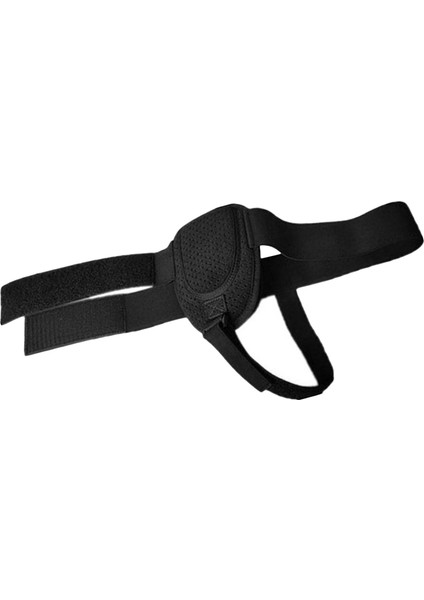 Yetişkinler Fıtık Kemer Kafes Çıkarılabilir Sıkıştırma Pedi Köpük Spor Hernia Siyah Için Baoblaze