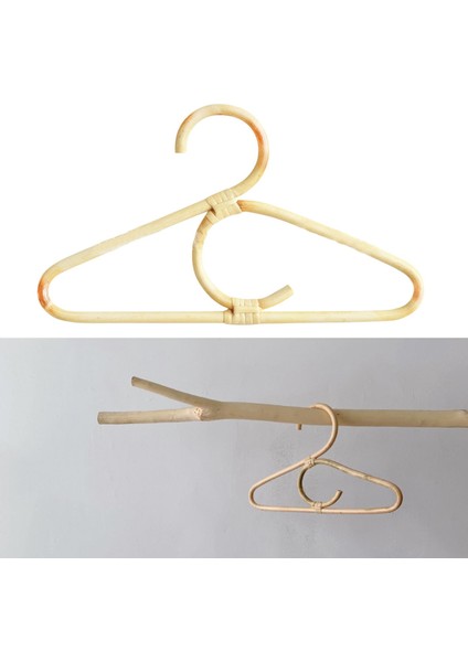 SunniMix Rattan Elbise Askısı Kıyafetleri Kreş Çocuk Yetişkinler Için Asılı Raf Asılı Çocuklar C (Yurt dışından) modelleri