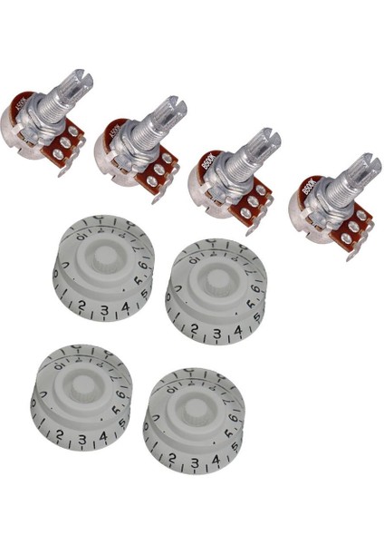 4 Adet 500 K Gitar Hacmi Potansiyometre Tencere ve Kontrol Knobs Altın( Yurt Dışından)(Yurt Dışından) fırsatları