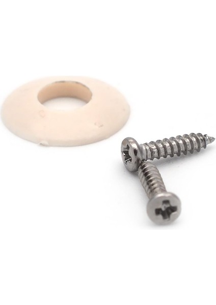 10 Adet Gitar Tuning Peg Makinesi Başkanı Düğmeleri Için Plastik Yıkayıcılar Renk Kremi( Yurt Dışından)