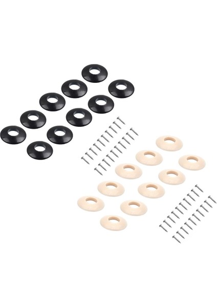 10 Adet Gitar Tuning Peg Makinesi Başkanı Düğmeleri Için Plastik Yıkayıcılar Renk Kremi( Yurt Dışından)