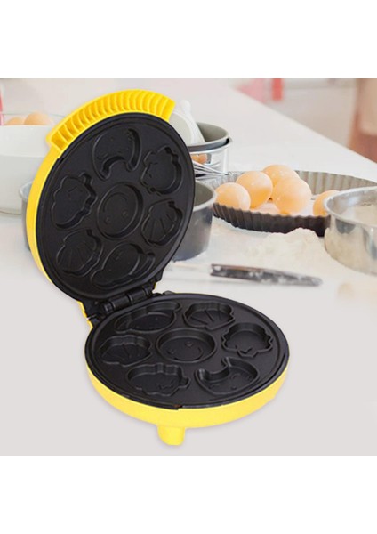 Yapışmaz Elektrikli Otomatik Ekmek Waffle Makinesi (Yurt Dışından) indirimleri