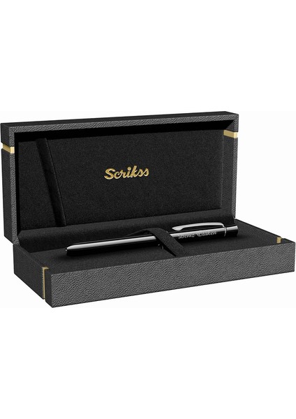 Isme Özel Scrikss Multifonksiyon Kalem 0.5mm Trio 93 Siyah