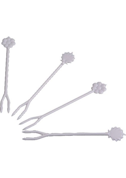 Plastik Cips Çatalı Tatlı Çatalı 1000 Adet