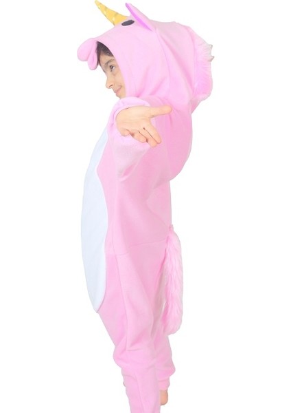 Çocuk Kigurumi Pembe Unicorn Kostümü fiyatları