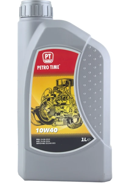 Petro Time Ultra 10W-40 1 Litre Sentetik Motor Yağı ( Üretim Yılı: 2024 )