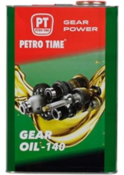 Petro Time Gear Oil 140NO 16 Litre Diferansiyel-Dişli Kutusu Yağı