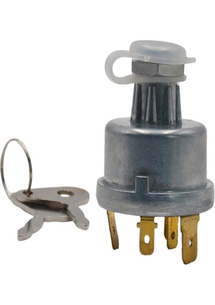 Yeni 4 Pozisyon Kontak Anahtar Anahtarı W / Key Lucas 12/24 V 128SA Traktör (Yurt Dışından) modelleri