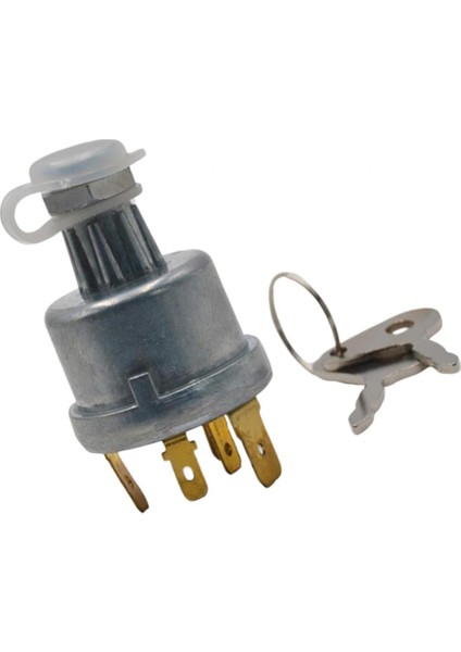 Yeni 4 Pozisyon Kontak Anahtar Anahtarı W / Key Lucas 12/24 V 128SA Traktör (Yurt Dışından) fırsatları