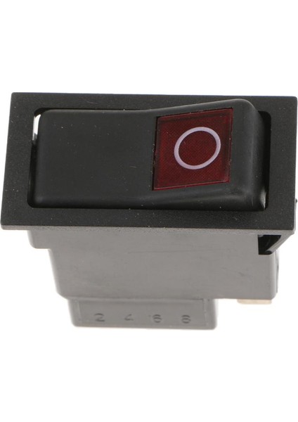 Kırmızı LED Rocker Anahtarı Geçiş Açık / Kapalı 2 Pin Spst Işık Çubuğu Kamyon Araba (Yurt Dışından) fiyatları