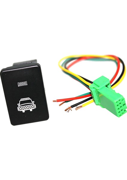 Rocker Anahtarı Pushbutton Anahtarı Göstergesi Işık Pr Sequoia - Far Sembolü (Yurt Dışından)