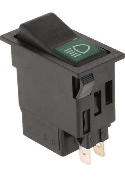 Otomobil Araç Aracı Için Rocker Anahtarı Ile Iki Vites Düğme Anahtarı (Yurt Dışından)