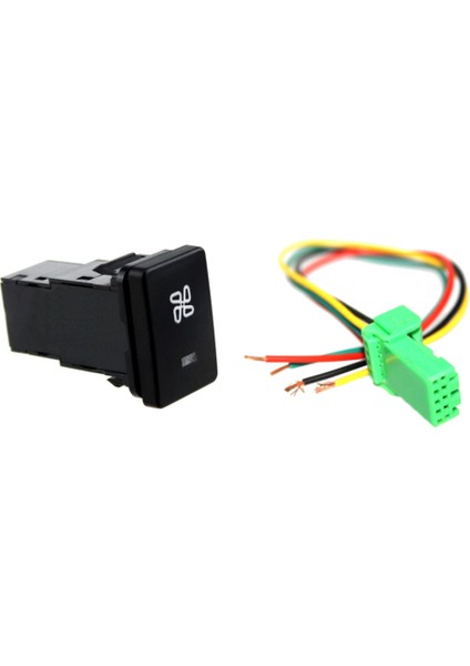 4 Kutuplu Push Button Anahtarı Mavi LED Işık Için Fan Deseni (Yurt Dışından) fiyatları