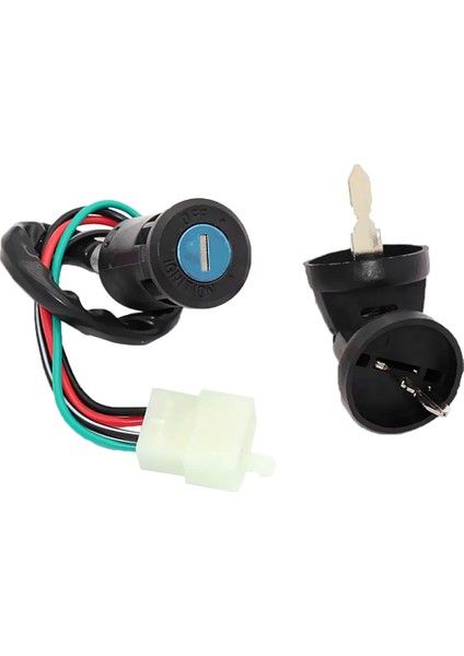 Atv Taotao Pit Kir Bisiklet Buggy Için 4-Wire Ateşleme Anahtar Varil Anahtarı 50-125 (Yurt Dışından)