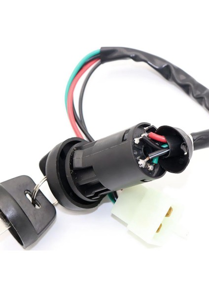 Atv Taotao Pit Kir Bisiklet Buggy Için 4-Wire Ateşleme Anahtar Varil Anahtarı 50-125 (Yurt Dışından)