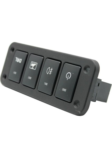 Oto Araba 4gang Beyaz LED Işık Rocker Togkle Işık Anahtarları Paneli Için Toyota (Yurt Dışından)