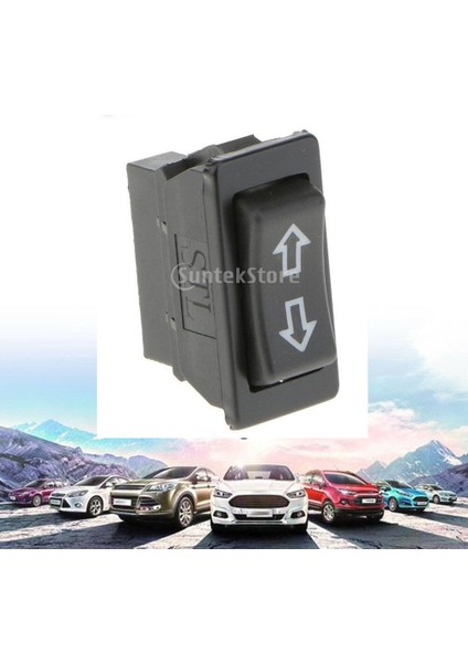 12 V Araba Elektrikli Pencere Kaldırıcı Anahtarı Düğmesi Güç Anahtarı (Yurt Dışından) modelleri