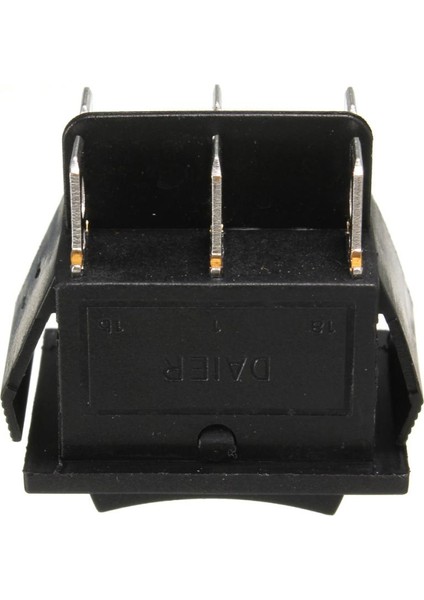 Pack-4 On / Off / 250 V / 10A 125 V / 15A Güç Pencere Kapı Kilidi Rocker Anahtarları (Yurt Dışından)