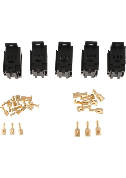 5 Adet Bağlayıcı 4-Pin Oto Otomotiv Röle Soketi ve Terminalleri (Yurt Dışından) fiyatları