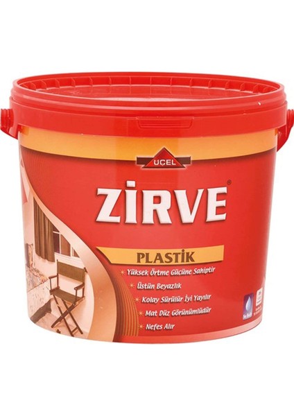 Tek Zirve Plastik Beyaz Boya 20 kg