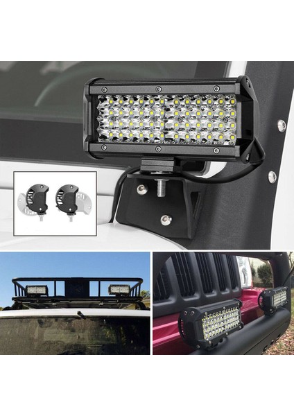 Panther X2 144W Bar Tipi LED Sis Farı Tekli
