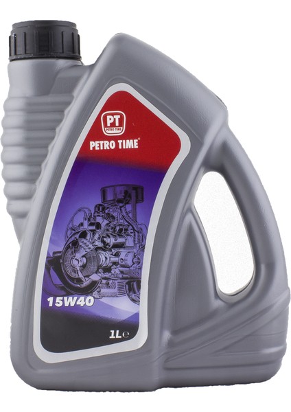 Petro Time 15W-40 1 Litre Motor Yağı ( Üretim Yılı: 2022 )