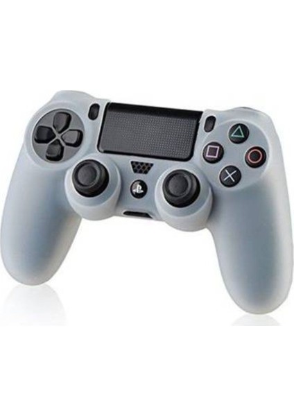 Ps4 Controller Dualshock Silikon Kol Kılıf Yarı Şeffaf