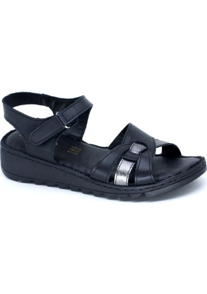 Trendyshose Ms.23 Deri Anatomic Kadın Sandalet