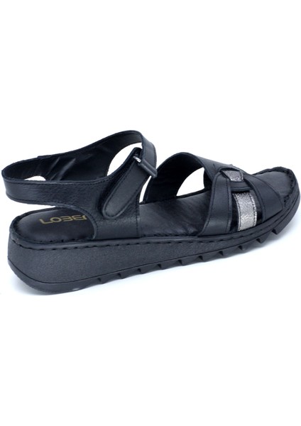 Trendyshose Ms.23 Deri Anatomic Kadın Sandalet