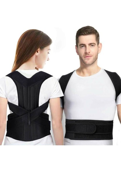 Ankaflex Dik Durus Durmaya Korse Medikal Balenli Destek Korse Unisex