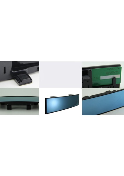 11.8 "300MM Evrensel Araba Içişleri Anti Glare Dikiz Aynası Temizle (Yurt Dışından) indirimleri