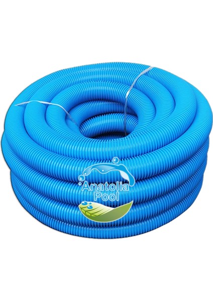 Anatolia Pool Havuz Süpürgesi Vakum Hortumu 1,5" Ø38MM 20 Metre (Pool Vacuum Hose)