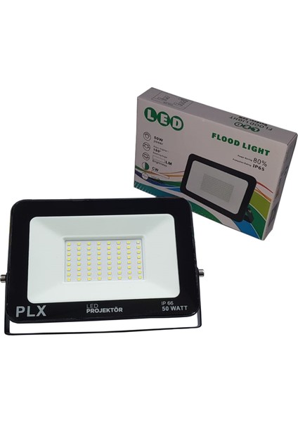 50 Watt LED Tablet Projektör Yeşil