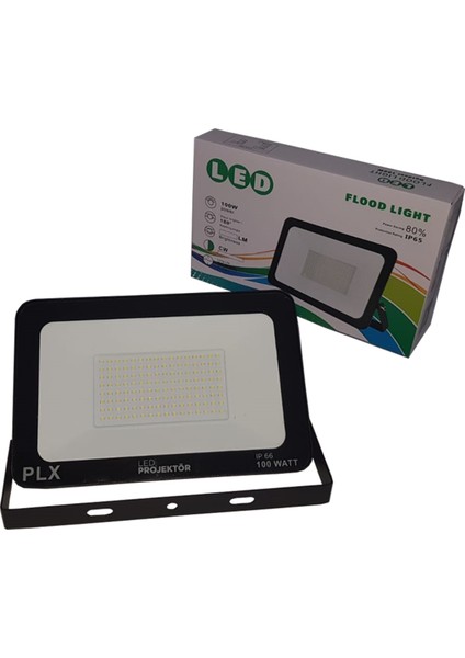 100 Watt LED Tablet Projektör Amber (Sarı)
