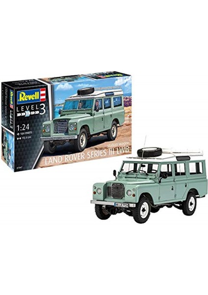 Revell-Model Kit-Land Rover Spor Oyuncakları