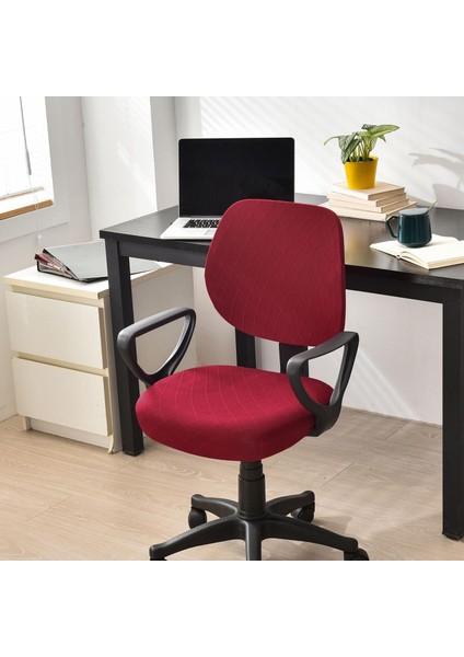 Office Sandalyesi İçin Çıkarması Temizlenmesi Kolay Kılıf - Bej (Yurt Dışından) indirimleri